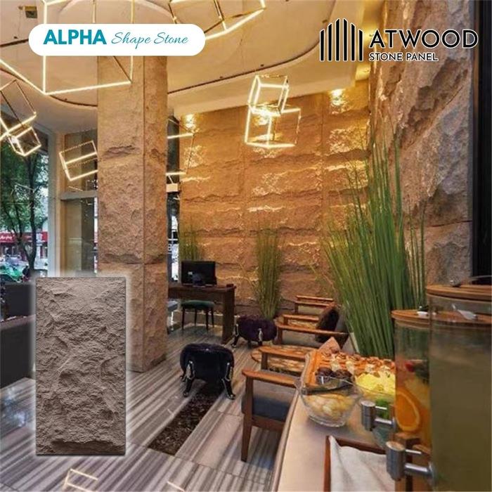 Gambar PU Stone Panel Dinding 3D Batu Alam Wallpanel - Alpha - L dari Wallpaper Indonesia . com Kota Tangerang Tokopedia