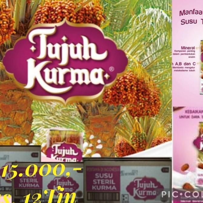 Gambar TERHOTT !!! TUJUH KURMA SUSU STERIL 189ML 1KARTON READYY KALANDRAAA dari Kalandraaa Project undefined Tokopedia