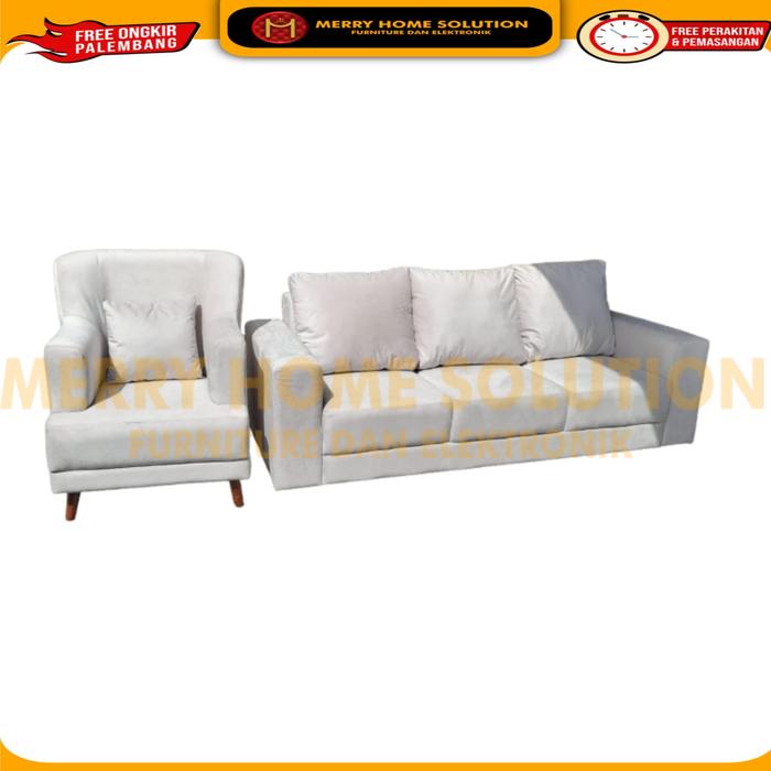 Gambar sofa 31 seater / sofa kamaro minimalis / sofa furniture palembang dari Merry Home Solution undefined Tokopedia