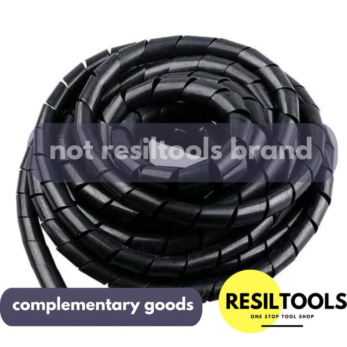Gambar Selang KS Spiral Pelindung Pembungkus Pelapis Kabel Cable Protector - Hitam, KS 6 dari RESILTOOLS undefined Tokopedia