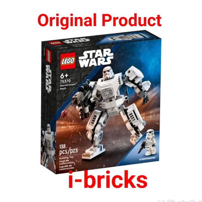 Gambar Lego Star wars 75370 Stormtrooper Mech dari I-Bricks undefined Tokopedia