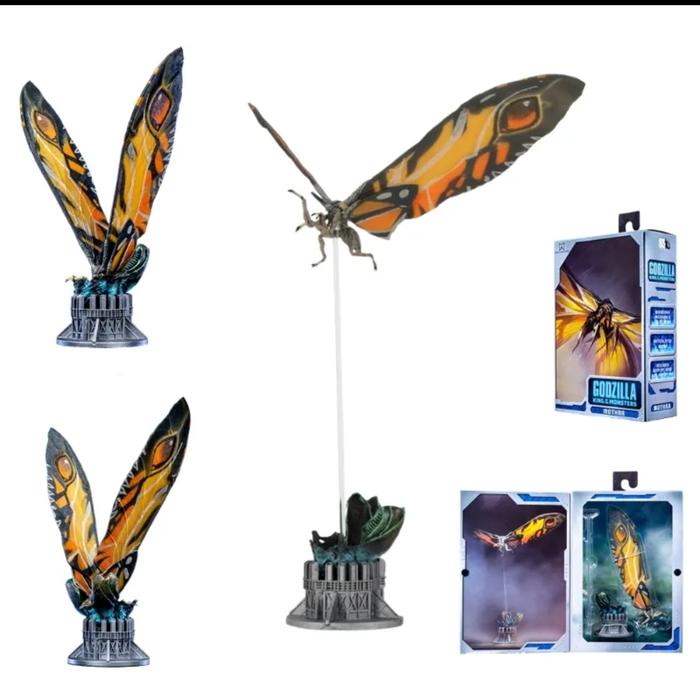 Gambar Neca Godzilla The King Of Monster Rodan Mothra Action Figure - Mothra dari elpanda store undefined Tokopedia