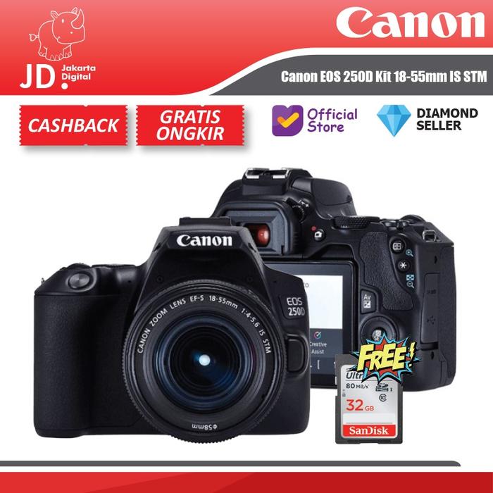 Digital Camera Canon 250d Cena Canon EOS 250D Kit 18-55mm IS STM
