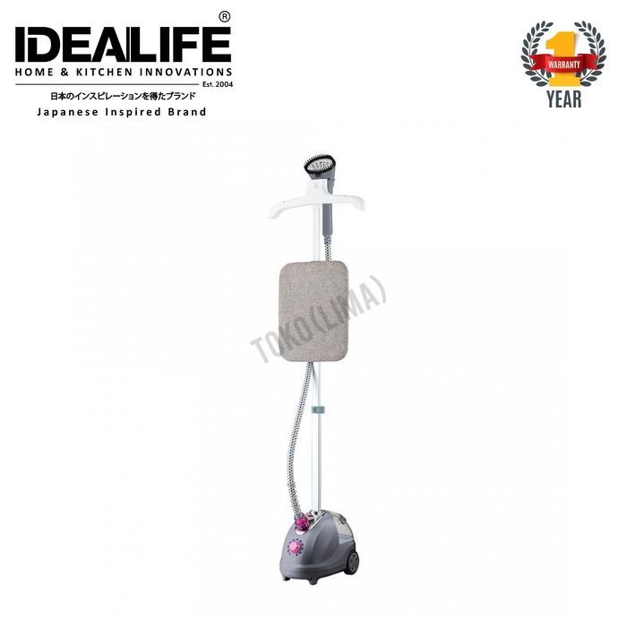 Gambar Setrika Uap IDEALIFE IL 131 S Garment Steamer IL131 S Gosokan Baju 131 - KADO EXTRA dari Toko Lima_NEW undefined Tokopedia