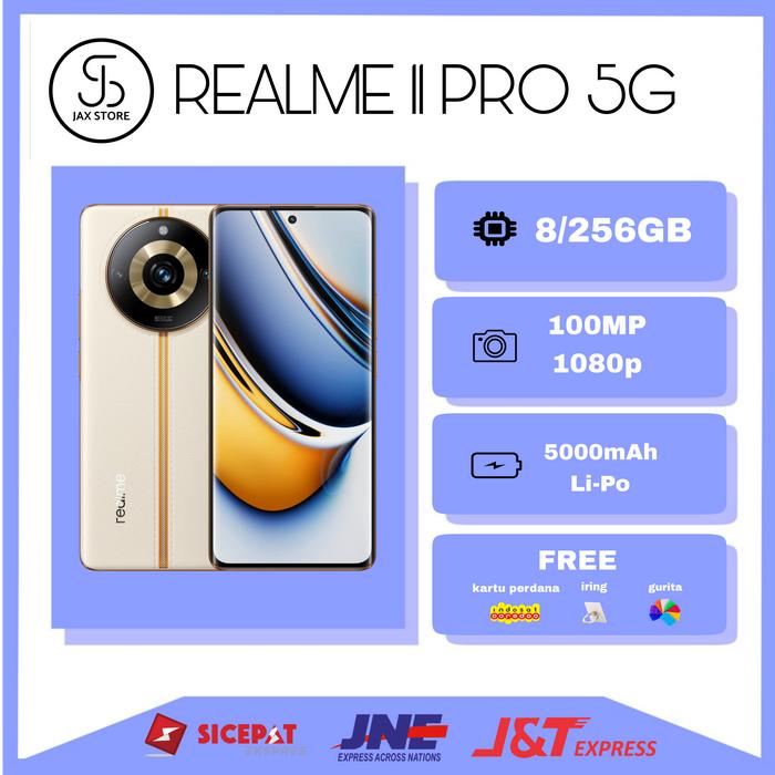 Gambar REALME 11 PRO 5G [8/256GB, GARANSI RESMI] - Cream dari JX-Cell undefined Tokopedia