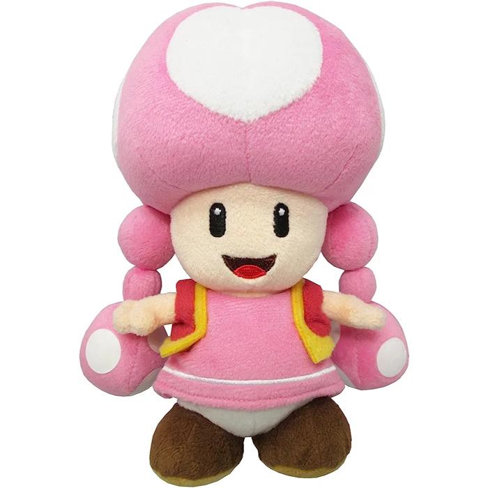 Gambar ORIGINAL Super Mario Bros Plush Sanei All Star Toad Toadette Boneka - Toadette dari Irene Toys & Hobbies undefined Tokopedia