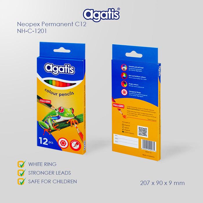 Gambar Pensil Warna Set 12 / Colour Pencils / pensil warna isi 12 Agatis dari Artpediashop undefined 5 Tokopedia