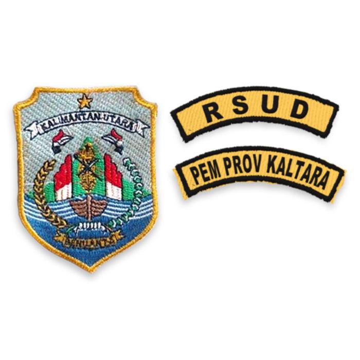 Gambar Bed Bordir Logo Dinas Provinsi Kalimantan Utara - Bordir Pemprov - RSUD dari Mulyocreative co id undefined Tokopedia