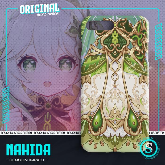 Gambar Premium Phone Case Genshin Impact Nahida - Variasi 1, 3D (Hardcase) dari selxiscustom undefined Tokopedia