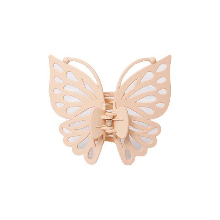 Gambar Stroberi Shape Color Butterfly Hair Clip - Creme dari Stroberi Accessories undefined Tokopedia