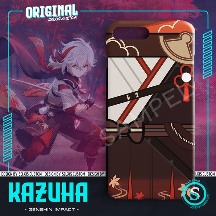 Gambar Premium Phone Case Genshin Impact Kazuha - Variasi 1, 3D (Hardcase) dari selxiscustom undefined Tokopedia