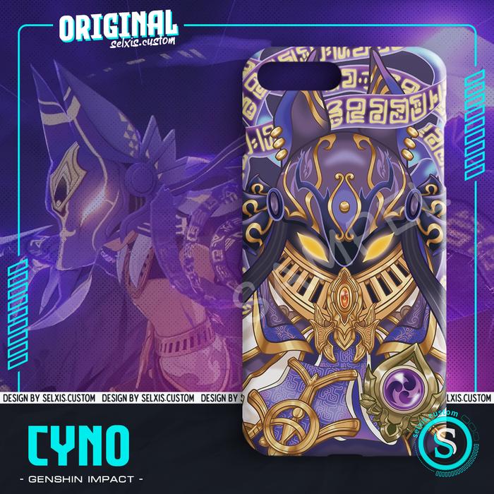 Gambar Premium Phone Case Genshin Impact Cyno - Variasi 1, Blackmatte dari selxiscustom undefined Tokopedia