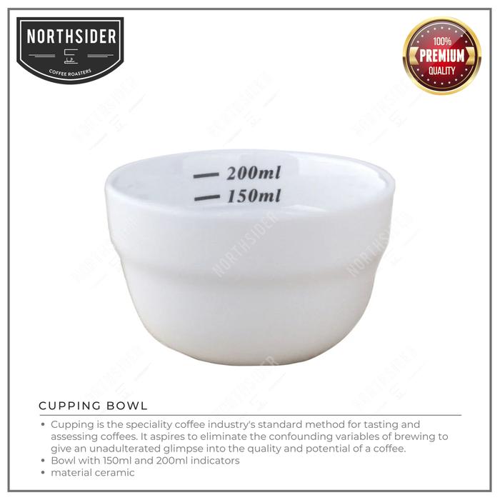 Gambar Coffee cupping bowl - mangkok cupping kopi - Putih dari Northsider Coffee Shop undefined Tokopedia