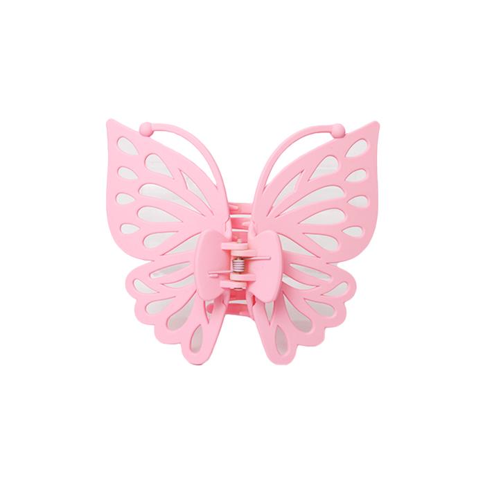 Gambar Stroberi Shape Color Butterfly Hair Clip -  Pink dari Stroberi Accessories undefined Tokopedia