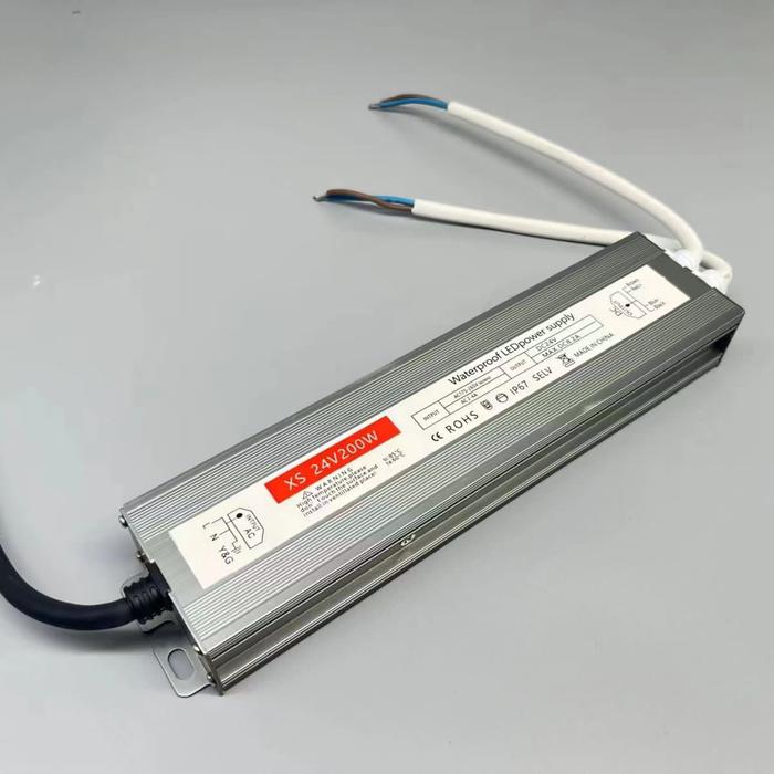 Gambar Travo Adaptor Waterproof Electronic Led Driver IP67 12V 200 Watt 200W - 24V 200W dari Electrical-Power undefined Tokopedia