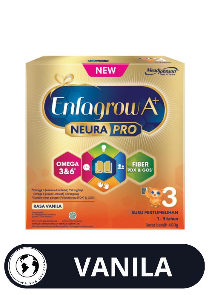 Gambar Susu Enfagrow A+ 3 untuk 1-3 Tahun 400 gr Gram - Vanila dari EriyasOfficial undefined Tokopedia