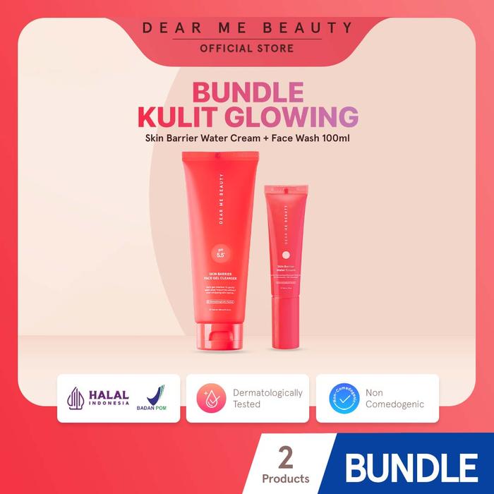 Gambar Dear Me Beauty Bundle Package Skin Barrier Series - Kulit Glowing dari Dear Me Beauty undefined Tokopedia