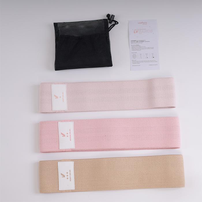 Gambar Lee Vierra Bundling Resistance Band, Alat Olahraga - Soft Color dari leevierractive undefined Tokopedia