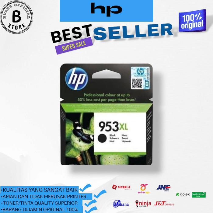 Gambar Tinta HP 953 XL BLACK ORIGINAL - Hitam dari Bulex Official Store. undefined Tokopedia
