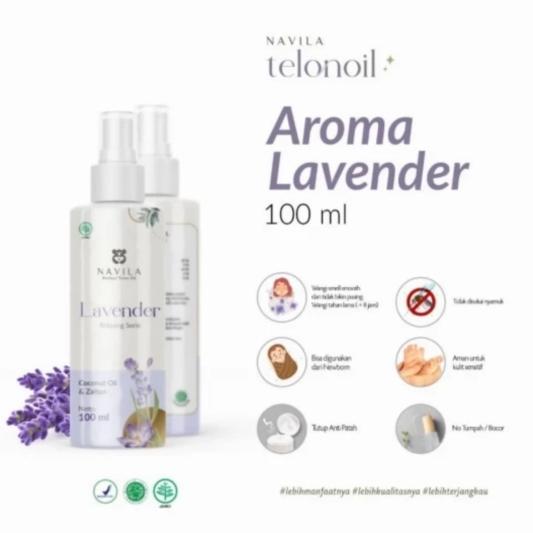 Gambar NAVILA Perfect Telon Oil Minyak Telon Navila Halal Premium Wangi 100ml - Lavender dari HABIBI SHOP 88 undefined Tokopedia