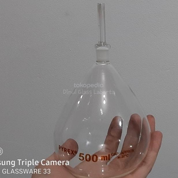 Jual piknometer picnometer 500 ml PYREX - Kab. Bandung Barat - Dinul