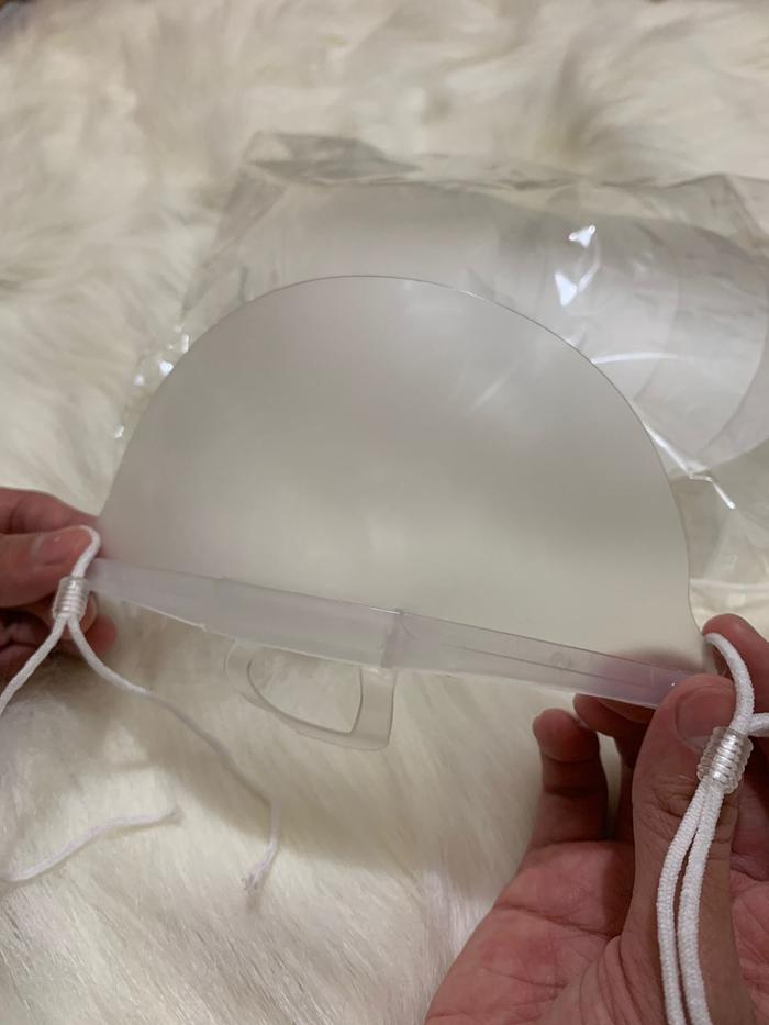 Gambar Kitchen Face Shield Mask Masker Mika Penutup Hidung Mulut Koki Dapur - Masker Biasa dari Muscleshop168 undefined Tokopedia