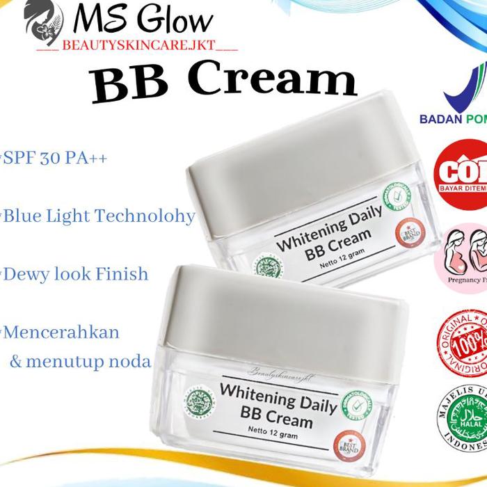 Gambar berkualitas MS GLOW BB CREAM // WHITENING DAILY BB CREAM MS GLOW belka - BB ACNE CREAM dari Lutfia collect undefined Tokopedia