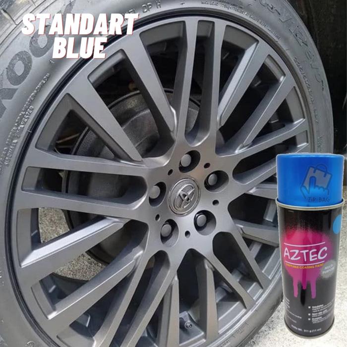 Gambar AZTEC Rubber Paint Strippable Coating paint Cat Pelapis Karet 330ml - Basic Blue dari MentariMultiMakmur.ID undefined Tokopedia