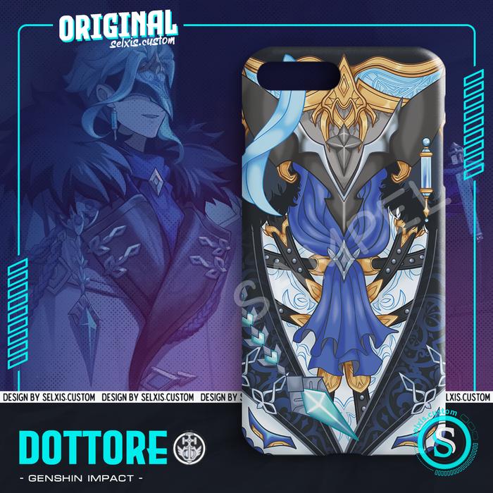 Gambar Premium Phone Case Genshin Impact Fatui Harbingers Dottore - Variasi 1, 3D (Hardcase) dari selxiscustom undefined Tokopedia