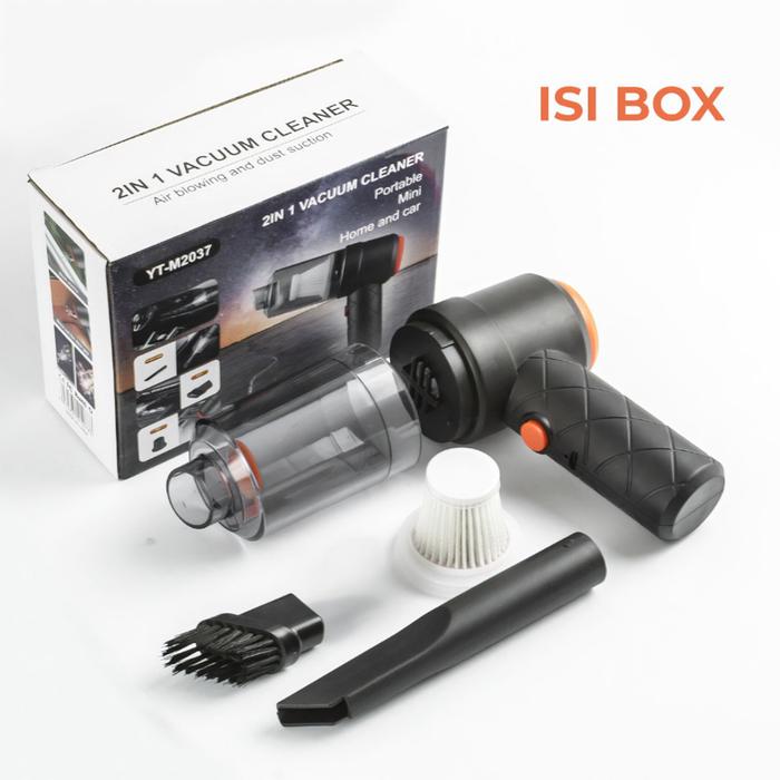 Gambar Vacuum Cleaner 2 In 1 Portable Mini Home And Car dari Chandra Home undefined Tokopedia