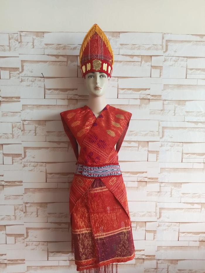 Gambar baju adat batak anak - baju adat nasional - paket baju anak batak - anak cowok dari BEBELL.CO undefined Tokopedia