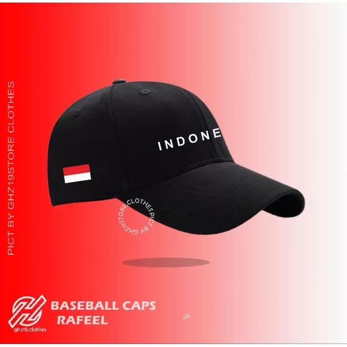 Gambar Topi Baseball Logo Bendera Merah Putih Topi HUT RI Topi Timnas Unisex - Hitam dari mentarish0pp undefined Tokopedia