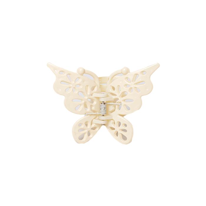 Gambar Stroberi Shape Color Butterfly Hair Clip - Off White-1 dari Stroberi Accessories undefined Tokopedia