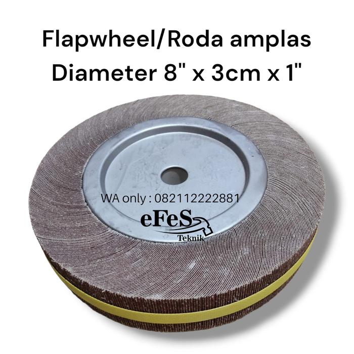 Mobil Roda 8 Jual FLAP WHEEL 8 inch / AMPLAS RODA 8 inch / POLISHING WHEEL 8 inch ...