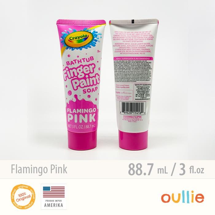 Crayola Bathtub Finger Paint Soap Flamingo Pink
