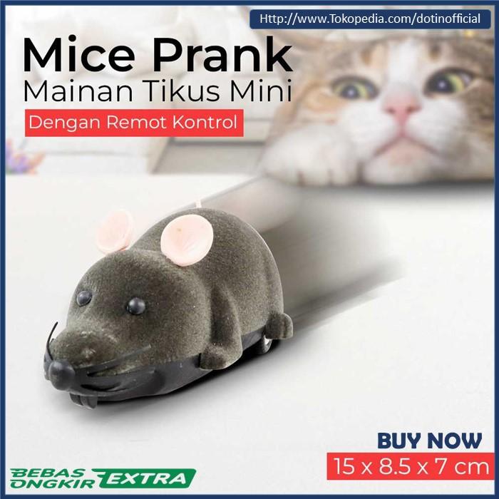 Gambar Mainan Kucing Remot Control Kejar Kejaran Tikus Gerak Prank dari DOTIN OFFICIAL undefined Tokopedia