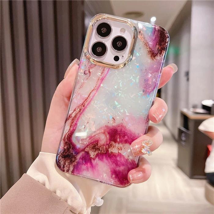 Gambar NEW!! CASE SAMSUNG A33 A53 A34 A54 GOLD PLATING MARBLE SOFTCASE - Peach Plum (7), SAM A33 5G dari My Case88 undefined Tokopedia