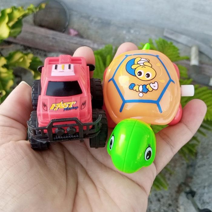 Gambar Paket 2 Mainan Mobil Kecil Anak & Kura Toys Bekas dari Toko Unik Star undefined Tokopedia