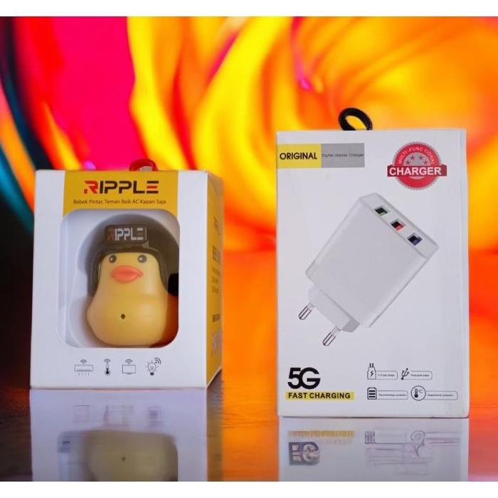 Gambar Bebek Pintar Ripple Smart Ai Kontrol Ac Tv Lampu Dengan Perintah Suara - Bebek + Adaptor dari reynaldikvn undefined Tokopedia