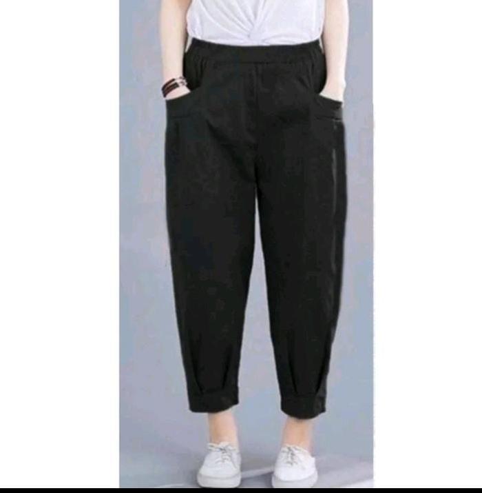 Gambar RAINNBOW - CELANA HARUKA PANTS HINATA BAGGY WILLOW - Hitam, M-L4 ( DI NOTE) dari RAINNBOW' undefined Tokopedia