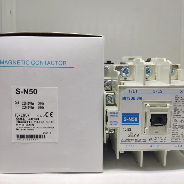 三菱電機　電磁接触器 S-Nシリーズ 　S-N150　コイル電圧AC200V 三菱電機電磁接触器 S-Nシリーズ S-N150コイル電圧AC200V