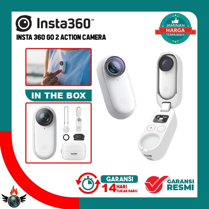 新品級 ☆ INSTA360 GO2 64GB版 世界最小のアクションカメラ 1440P  