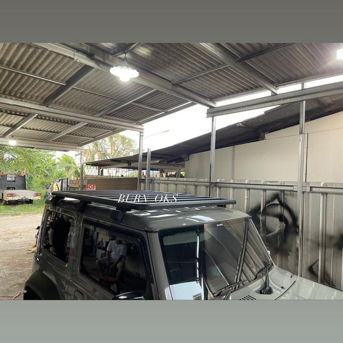 Jual Roofrack jimny jb74 roof rack jimny jb74 model base rack arb jimny ...