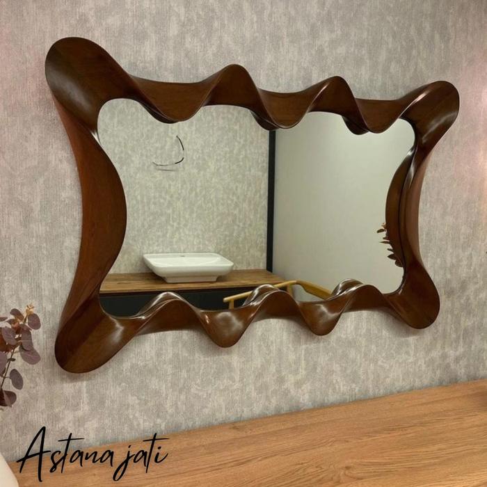 Gambar Pigura Cermin Bingkai Kaca Cermin Rias dari Astana furniture undefined Tokopedia