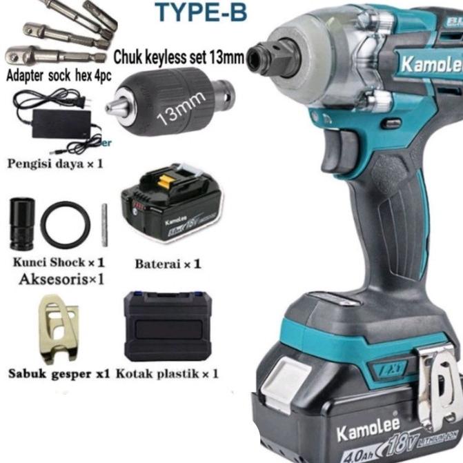 Gambar impact WRENCH kamolee tybe b - paketlekp18v5ah dari HZ354 undefined Tokopedia