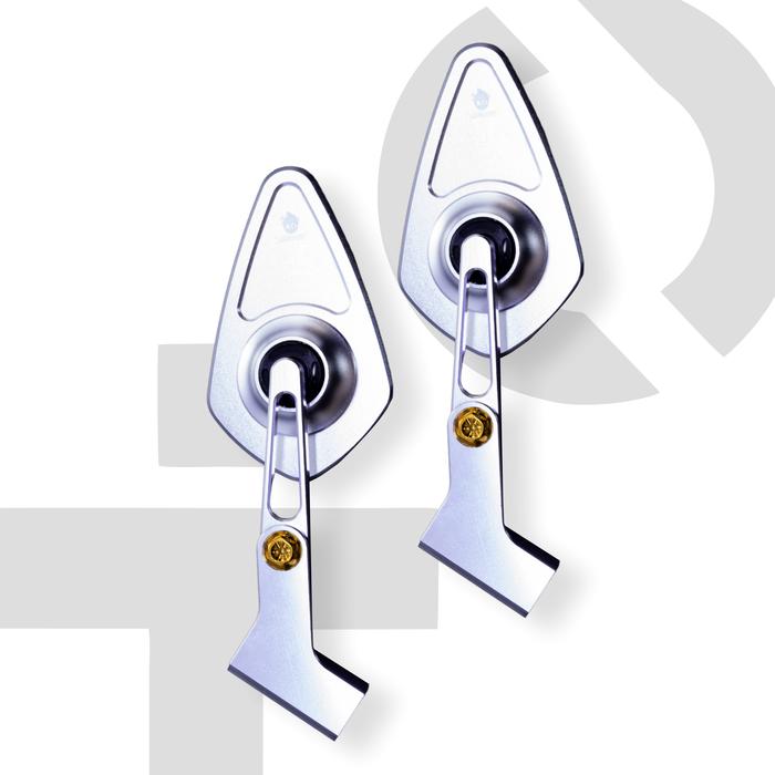 Gambar Spion Jalu Race Boy Oval Full CNC Universal - Silver dari Legend Motor Shop Id undefined Tokopedia