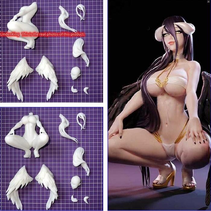 Gambar Diskon LindenKing 1 6 1 8 Albedo 3D Printing Garage Kit GK Model Figur dari Koleksi Market undefined Tokopedia