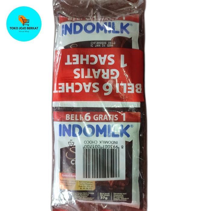 Gambar Susu Kental Manis Cream Coklat Indomilk Pack(isi 6 Sachet) dari Toko JOJOBERKAT undefined Tokopedia