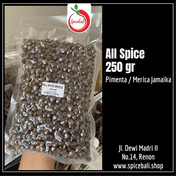 Gambar 100 gr All Spice Whole / Merica Jamaika Butir / Bumbu All Spice Utuh - 250 gr dari SpiceBali undefined Tokopedia