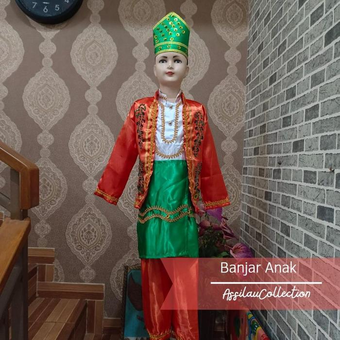 Gambar Baju adat anak Kalimantan Selatan/Banjar satuan (Laki/Cewe) - Banjar Laki, 3 dari Veranikafernanda undefined Tokopedia